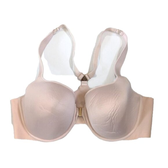 ThirdLove Bra Womens 42C 24/7 Prefect Coverage Racerback Soft Pink Underwire - Picture 1 of 4